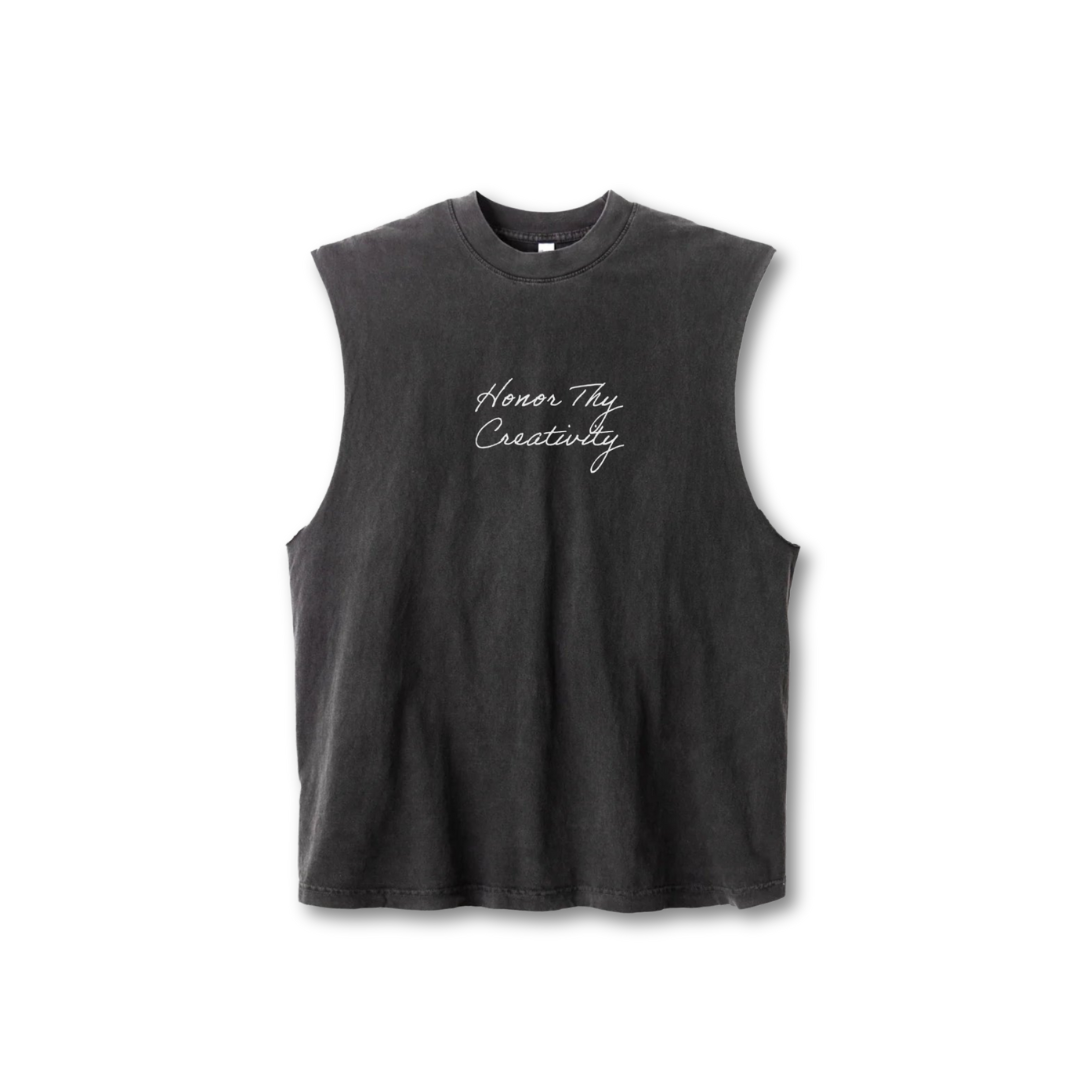 Honor Thy Creativity Sleeveless Tee (PRE-ORDER ONLY)