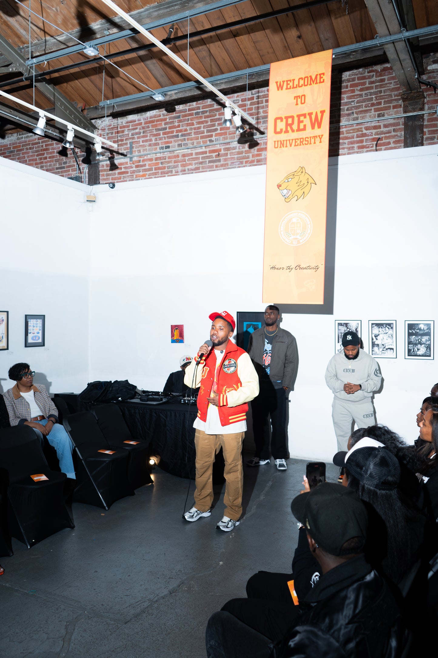 CREW University Varsity Jacket