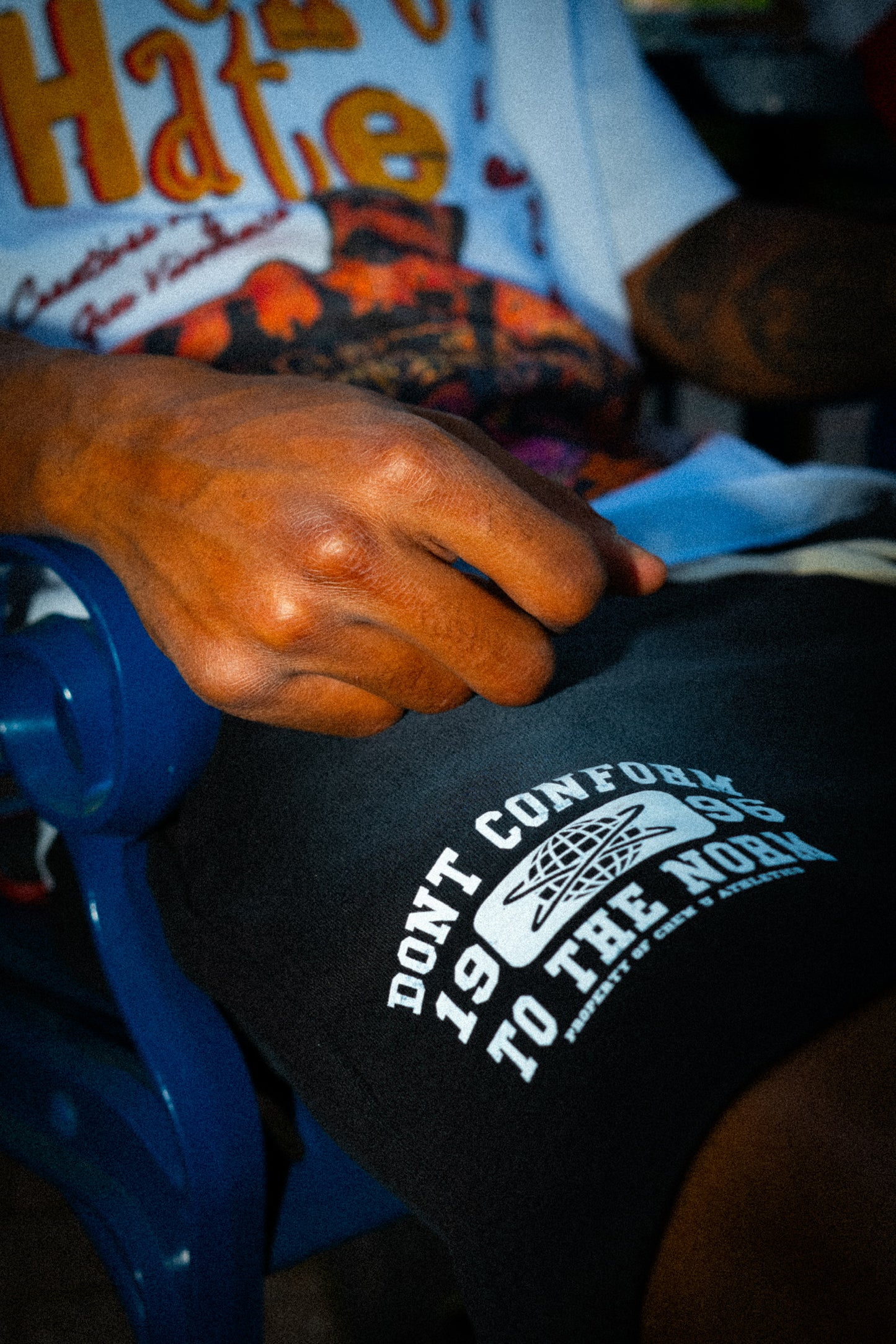 Don't Conform To The Norm Sweat Shorts - Black (PRE-ORDER ONLY)